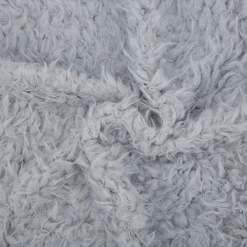 Grey Newborn Baby Photography Blanket Super Soft Plush Background Prop 0 3 Months - Image 3